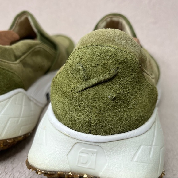 Deckers X Lab X-Scape Coupe Suede Slip On Sneakers-Green-Mens 10-Casual-Designer - Picture 11 of 12